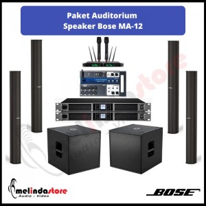 Paket Auditorium Speaker Bose MA-12 | 4 Speaker 2 Subwoofer Bose Paket Auditorium Speaker Bose MA-12 | 4 Speaker 2 Subwoofer Bose